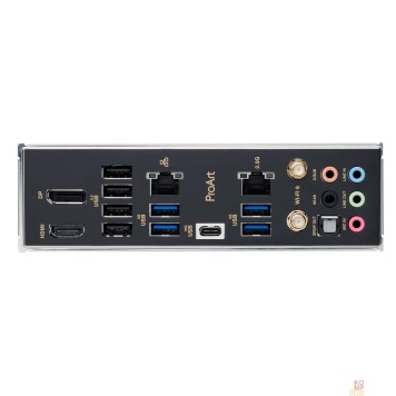 Материнская плата ASUS PROART B760-CREATOR WIFI (Socket 1700, mATX, 4xDDR5(192GB), DP/HDMI, 1xPCIe 5.0x16/1xPCIe 4.0x16/1xPCIe 3.0, 1xLAN+1xLAN (2.5GbE), Wi-Fi, BT, 4xSATA 6Gb/s, 3xM.2, 1xType-C, 4xUSB 3.2, 4xUSB 2.0)-1