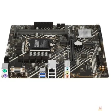 Материнская плата ASUS PRIME H610M-E D4-CSM (Socket 1700, mATX, 2xDDR4(64GB),  VGA/HDMI/DP, 1xPCIe 4.0x16/1xPCIe 3.0, 1xLAN, 4xSATA 6Gb/s, 2xM.2, 2xUSB 3.2, 2xUSB 2.0, 2xPS/2)-1