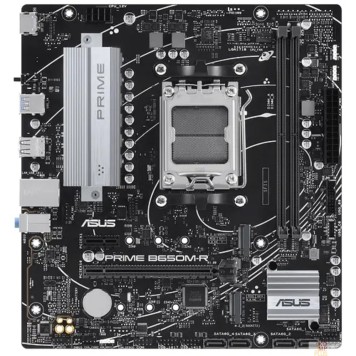 Материнская плата ASUS PRIME B650M-R (Socket AM5, mATX, 2xDDR5(96GB), HDMI 2.1, 1xPCIe 4.0x16/1xPCIe 4.0, 1xLAN (2.5GbE), 4xSATA 6Gb/s, 2xM.2, 2xUSB 3.2, 4xUSB 2.0)