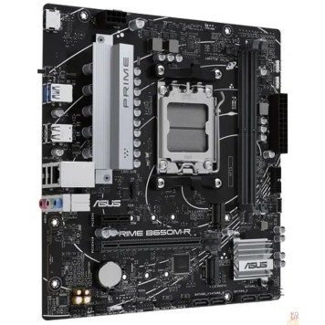Материнская плата ASUS PRIME B650M-R (Socket AM5, mATX, 2xDDR5(96GB), HDMI 2.1, 1xPCIe 4.0x16/1xPCIe 4.0, 1xLAN (2.5GbE), 4xSATA 6Gb/s, 2xM.2, 2xUSB 3.2, 4xUSB 2.0)-1