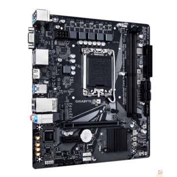 Материнская плата Gigabyte H610M S2H V2 Soc-1700 Intel H610 2xDDR5 mATX AC`97 8ch(7.1) GbLAN+VGA+HDMI+DP-1