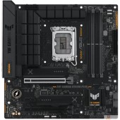 Материнская плата ASUS TUF GAMING B760M-PLUS (Socket 1700, mATX, 4xDDR5(192GB), DP/HDMI, 1xPCIe 5.0x16/1xPCIe 4.0x16/1xPCIe 4.0, 1xLAN (2.5GbE), 4xSATA 6Gb/s, 2xM.2, 1xType-C, 5xUSB 3.2, 2xUSB 2.0)