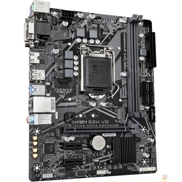 Материнская плата Gigabyte H410M S2H V2 2.1 {Intel®Q470, Socket 1200, mATX, RTL}-1