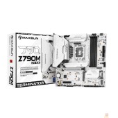 Материнская плата MAXSUN MS-Terminator Z790M D5 ICE (Socket 1700, mATX, 4*DDR5, HDMI/DP, 4*SATA3, 5*M.2, 1xPCIEx16/1xPCIEx4, 4*USB 2.0, 4*USB 3.2 Gen1 , 1*Type-C, LAN 1*2.5G, 1*S/PDIF,  Bluetooth,  Wi-Fi 802.11ax, RTL)