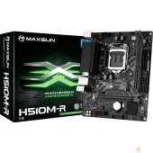 Материнская плата MAXSUN MS-Challenger H510M-R (Socket 1200, mATX, H510, 2*DDR4, VGA+HDMI,  3*SATA3, 1*M.2, 1*PCIEx16/1*PCIEx1, 6*USB 2.0,2*USB 3.2 Gen1, LAN 1*1G,  RTL)