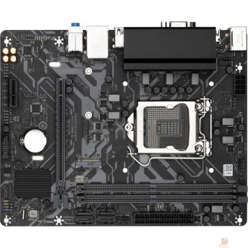 Материнская плата MAXSUN MS-Challenger H510M-R (Socket 1200, mATX, H510, 2*DDR4, VGA+HDMI,  3*SATA3, 1*M.2, 1*PCIEx16/1*PCIEx1, 6*USB 2.0,2*USB 3.2 Gen1, LAN 1*1G,  RTL)-1
