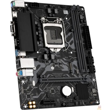 Материнская плата MAXSUN MS-Challenger H510M-R (Socket 1200, mATX, H510, 2*DDR4, VGA+HDMI,  3*SATA3, 1*M.2, 1*PCIEx16/1*PCIEx1, 6*USB 2.0,2*USB 3.2 Gen1, LAN 1*1G,  RTL)-2