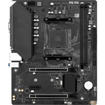 Материнская плата MAXSUN MS-Terminator B550M (Socket AM4, mATX, 2*DDR4, VGA+HDMI, 4*SATA3, 1*M.2, 1*PCIEx16/1*PCIEx4/1*PCIEx1, 4*USB 2.0, 2*USB 3.2 Gen1, LAN 1*1G, RTL)-1