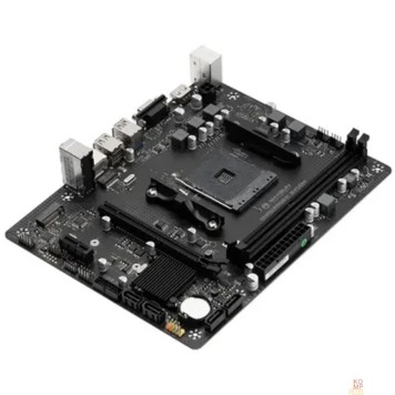 Материнская плата MAXSUN MS-Challenger B450M (Socket  AM4, mATX, 2*DDR4, VGA/HDMI, 4*SATA3, 1*M.2, 1*PCIEx16/1*PCIEx1, 2*USB2.0, 2*USB 3.2 Gen1, LAN 1*1G, RTL)-2