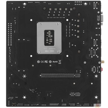 Материнская плата MAXSUN MS-Challenger B760M D5 WIFI (Socket 1700, mATX, 2*DDR5, VGA+ HDMI, 3*SATA3, 2*M.2, 1*PCIEx16/1*PCIEx1, 2*USB2.0, 4*USB 3.2, LAN 1*1G, Bluetooth,  Wi-Fi 802.11ax,  RTL)-2