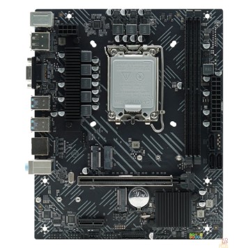 Материнская плата AFOX B760D5-MA-V4  (Socket 1700, mATX, 2*DDR5(64Gb), VGA/ HDMI/DP, 3*SATA3, 2*M.2, 1*PCIEx16/1*PCIEx1, 4*USB 3.0, 2 x PS/2, LAN 1*1G, RTL)