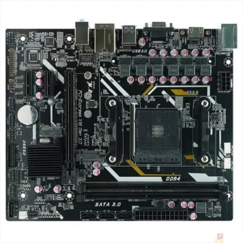 Материнская плата AFOX A520D4-MA5-V2 (Socket AM4, mATX, 2*DDR4(64Gb), VGA+ HDMI, 4*SATA3, 1*M.2, 1*PCIEx16/2*PCIEx1,  2*USB 2.0, 4*USB 3.0, 1 x PS/2,  LAN 1*1G)  RTL-2