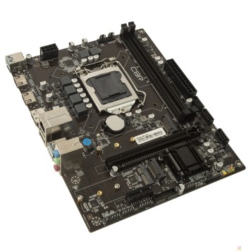 Материнская плата CBR H510 OEM { Chipset 470, Socket 1200, 2*DDR4, mATX, DP+2*HDMI, 1*PCIEx16,1*PCIEx1,2*M.2(NVME,SATA), 3*SATA3, 2*USB 2.0 + 4*USB3.0, LAN 1Gb} БЕЗ УПАКОВКИ (20ШТ В КОРОБЕ)-1