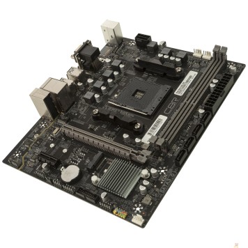 Материнская плата CBR A520 OEM { Chipset A520, Socket AM4, 2*DDR4, mATX, VGA+HDMI, 1*PCIEx16,1*PCIEx1,1*M.2(NVME & SATA), 4*SATA3, 2*USB2.0 + 4*USB3.0, LAN 1Gb} БЕЗ УПАКОВКИ (20ШТ В КОРОБЕ)-2