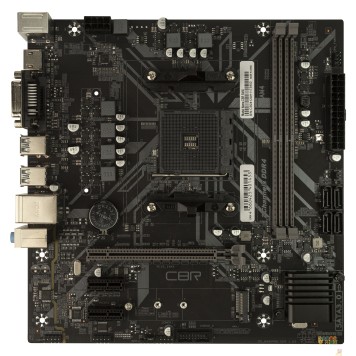 Материнская плата CBR B450 OEM { Chipset B450, Socket AM4, 2*DDR4, mATX, VGA+HDMI, 1*PCIEx16,1*PCIEx1,1*M.2(NVME & SATA), 4*SATA3, 2*USB2.0 + 2*USB3.0, LAN 1Gb} БЕЗ УПАКОВКИ (10ШТ В КОРОБЕ)