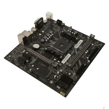 Материнская плата CBR B450 OEM { Chipset B450, Socket AM4, 2*DDR4, mATX, VGA+HDMI, 1*PCIEx16,1*PCIEx1,1*M.2(NVME & SATA), 4*SATA3, 2*USB2.0 + 2*USB3.0, LAN 1Gb} БЕЗ УПАКОВКИ (10ШТ В КОРОБЕ)-2