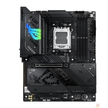 Материнская плата ASUS ROG STRIX X870-F GAMING WIFI (Socket AM5, ATX, 4xDDR5(192GB), DP/HDMI, 1xPCIe 5.0x16/1xPCIe 4.0x16, 1xLAN (2.5GbE), Wi-Fi 7, BT 5.4, 2xSATA 6Gb/s, 4xM.2, 2xUSB4 Type-C, 1xUSB-C, 9xUSB 3.2)