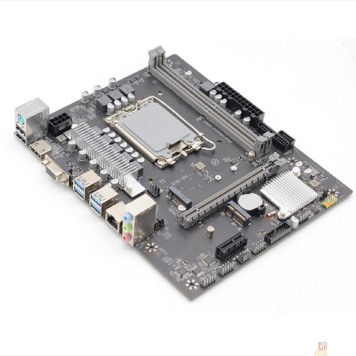 Материнская плата AFOX B760D4-MA5-V2  (Socket 1700, mATX, 2*DDR4(64Gb), VGA+ HDMI, 3*SATA3, 2*M.2, 1*PCIEx16/1*PCIEx1,  2*USB 2.0, 4*USB 3.0,  2 x PS/2, LAN 1*1G, RTL)-1