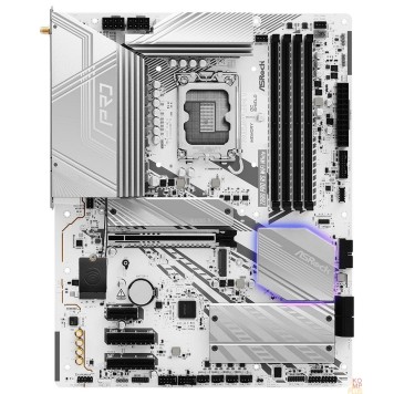Материнская плата Материнская плата ASRock Z890 PRO RS WIFI WHITE, RTL