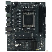 Материнская плата AFOX B650D5-MA-V2 (Socket AM5, mATX, 2*DDR5(64Gb), VGA+ HDMI+DP, 4*SATA3, 1*M.2, 1*PCIEx16/1*PCIEx1,  5*USB 2.0, 2*USB 3.0, 1 x PS/2,  LAN 1*1G, RTL)