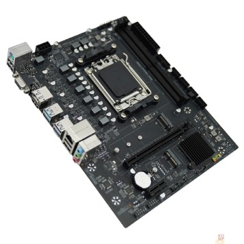 Материнская плата AFOX B650D5-MA-V2 (Socket AM5, mATX, 2*DDR5(64Gb), VGA+ HDMI+DP, 4*SATA3, 1*M.2, 1*PCIEx16/1*PCIEx1,  5*USB 2.0, 2*USB 3.0, 1 x PS/2,  LAN 1*1G, RTL)-2