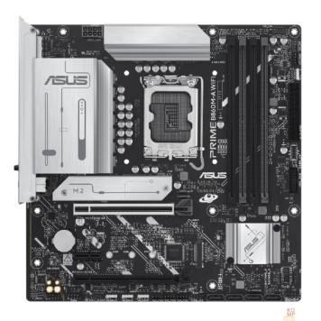 Материнская плата ASUS PRIME B860M-A WIFI (Socket 1851, mATX, 4xDDR5(256GB), DP/HDMI, 1xPCIe 5.0x16/1xPCIe 4.0x16/1xPCIe 4.0x1, 1xLAN(2.5GbE), Wi-Fi, BT, 4xSATA 6Gb/s, 2xM.2, 1xType-C, 3xUSB 3.2, 4xUSB 2.0)