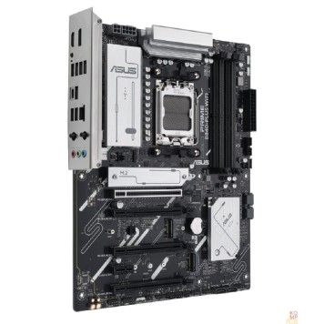 Материнская плата ASUS PRIME B840-PLUS WIFI (Socket AM5, ATX, 4xDDR5(192GB), HDMI 2.1/DP, 1xPCIe 4.0x16/3xPCIe 3.0x16, 1xLAN (2.5GbE), Wi-Fi, BT, 4xSATA 6Gb/s, 3xM.2, 1xType-C, 3xUSB 3.2, 4xUSB 2.0)-1