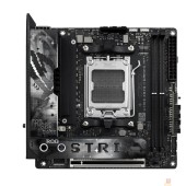 Материнская плата ASUS ROG STRIX X870-I GAMING WIFI (Socket AM5, ATX, 4xDDR5(192GB), HDMI, 1xPCIe5.0x16/2xPCIe 4.0x16/1xLAN (2.5GbE), WiFi7, 2xSATA 6Gb/s, 4xM.2, 2xUSB4, 2xType-C,4xUSB 3.2, 3xUSB 2.0)