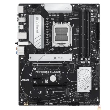 Материнская плата ASUS PRIME B650-PLUS WIFI (Socket AM5, ATX, 4xDDR5(128GB), DP/HDMI 2.1, 2xPCIe 4.0x16/2xPCIe 4.0, 1xLAN (2.5GbE), Wi-Fi 6E, 4xSATA 6Gb/s, 2xM.2, 1xM.2 E key, 1xType-C, 5xUSB 3.2, 2xUSB 2.0)