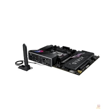 Материнская плата ASUS ROG STRIX B850-E GAMING WIFI (Socket AM5, ATX, 4xDDR5(256GB), DP/HDMI/USB4, 1xPCIe 5.0x16/1xPCIe 4.0x16, 1xLAN (5GbE), Wi-Fi 7, BT, 4xSATA 6Gb/s, 5xM.2, 2xType-C, 6xUSB 3.2, 4xUSB 2.0)-1