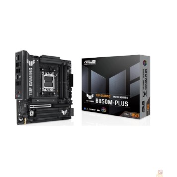Материнская плата ASUS TUF GAMING B850M-PLUS (Socket AM5, mATX, 4xDDR5(256GB), DP/HDMI, 1xPCIe 5.0x16/1xPCIe 4.0x1, 1xLAN (2.5GbE), 4xSATA 6Gb/s, 3xM.2, 1xType-C, 7xUSB 3.2, 4xUSB 2.0)-2