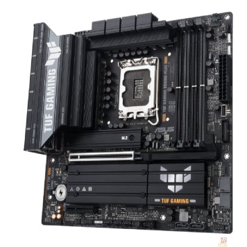 Материнская плата ASUS TUF GAMING B860M-PLUS (Socket 1851, ATX, 4xDDR5(256GB), DP/HDMI/1 x Type-С supports DP, 1xPCIe 5.0x16/1xPCIe 4.0x1, 1xLAN(2.5GbE), 4xSATA 6Gb/s, 3xM.2,1xType-C, 5xUSB 3.2, 2xUSB 2.0)-2