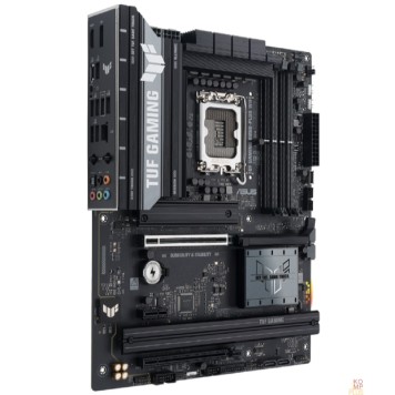 Материнская плата ASUS TUF GAMING B860-PLUS WIFI  (Socket LGA1851,mATX, 4xDDR5(256GB), DP/HDMI/USB4, 1xPCIe 5.0x16/1xPCIe 4.0x4, 1xLAN(2.5GbE), Wi-Fi, BT, 4xSATA 6Gb/s, 3xM.2, 1xType-C, 6xUSB 3.2, 1xUSB 2.0)-1
