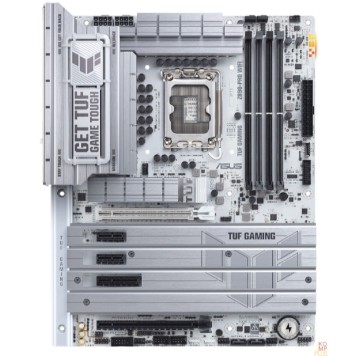 Материнская плата ASUS TUF GAMING Z890-PRO WIFI (LGA1851, Z890, 4*DDR5, 4*SATA, 4*M.2, 6*USB 3.2, 2*PCIx16, 1*PCIx4, 2*PCIx1,  2*Thunderbolt™ 4, HDMI+DP, ATX)