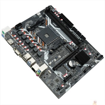 Материнская плата AFOX A320D4-MA5-V2 (Socket AM4, mATX, 2*DDR4(32Gb), VGA+ HDMI, 4*SATA3, 1*M.2, 1*PCIEx16/1*PCIEx1, 1*USB 2.0, 1*USB 3.0,  2 x PS/2, LAN 1*1G) RTL-2