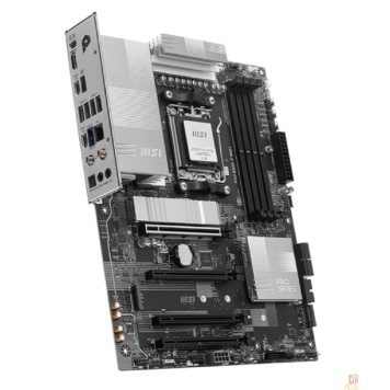 Материнская плата Материнская плата MSI PRO B850-P WIFI B850, AM5, 4*DDR5, 4*PCIEx16, 3*M.2, 3*TypeC, 1*USB3.2Gen2, 5*USB3.2Gen1, 8*USB2.0, 4*SATA3.0, 5G, HDMI, ATX, RTL-1