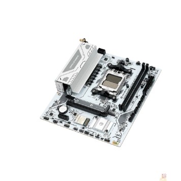 Материнская плата MAXSUN MS-Challenger B650M WIFI ICE V2 (Socket AM5, mATX, 2*DDR5(64Gb), DP/HDMI, 3*SATA3, 1*M.2, 1*PCIEx16/1*PCIEx1, 2*USB 2.0, 4*USB 3.2, LAN 1*1G,  Bluetooth,  Wi-Fi 802.11ac, RTL)-2