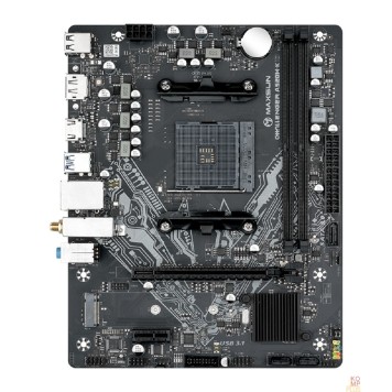 Материнская плата MAXSUN MS-Challenger A520M-K WIFI (Socket AM4, mATX, 4*DDR4(64Gb), DP/HDMI,  3*SATA3, 1*M.2, 1*PCIEx16/1*PCIEx1, 4*USB2.0, 2*USB 3.0, LAN 1*1G, Bluetooth,  Wi-Fi 802.11ac, RTL)-2