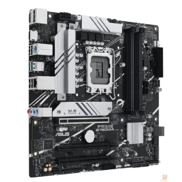 Материнская плата ASUS PRIME B760M-A-CSM (Socket 1700, mATX, 4xDDR5(128GB), 2xDP/HDMI, 3xPCIe 4.0x16, 4xSATA 6Gb/s,  2*M2,  2,5xLAN,  2xUSB 3.1, 4xUSB 2.0, 1xPS/2)-1