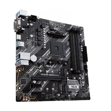 Материнская плата ASUS PRIME B550M-K (Socket AM4, mATX, 4xDDR4(128GB), VGA/DVI/HDMI, 1xPCIe 4.0x16/2xPCIe 3.0, 1xLAN, 4xSATA 6Gb/s, 2xM.2, 6xUSB 3.2, 1xPS/2)-1