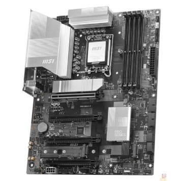 Материнская плата Материнская плата MSI PRO B860-P Soc-1851 Intel B860 4xDDR5 ATX AC`97 8ch(7.1) 5Gigabit RAID+HDMI+DP-2