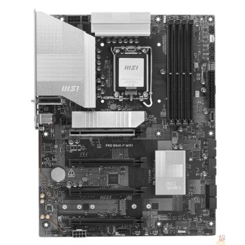 Материнская плата Материнская плата MSI PRO B860-P WIFI Soc-1851 Intel B860 4xDDR5 ATX AC`97 8ch(7.1) 5Gigabit RAID+HDMI+DP-1