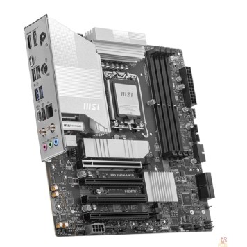Материнская плата Материнская плата MSI PRO B860M-A WIFI Soc-1851 Intel B860 4xDDR5 mATX AC`97 8ch(7.1) 5Gigabit RAID+HDMI+DP-2