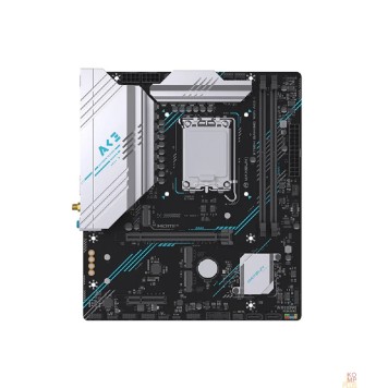 Материнская плата MAXSUN MS-B760M GAMING WIFI ACE 2 (Socket 1700, mATX, 2*DDR5, DP/2*HDMI, 2*SATA3, 3*M.2, 1xPCI-E x16 /1xPCI-E x4, 1*Type-C, 2*USB 2.0,  2*USB 3.2 , LAN 1*2.5G, Wi-Fi 6, ARGB,  RTL)