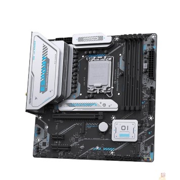 Материнская плата MS-eSport Z890M WIFI (Socket 1851, mATX, 4*DDR5(256Gb), DP/HDMI, 4*SATA3, 3*M.2, 1xPCI-Ex16 /1xPCI-Ex4/1*PCIEx1, 1*Type-C, 4*USB 2.0, 2*USB 3.2, LAN 1*2.5G, BT 5.2,  Wi-Fi 6, SPDIF, black, RTL)-2