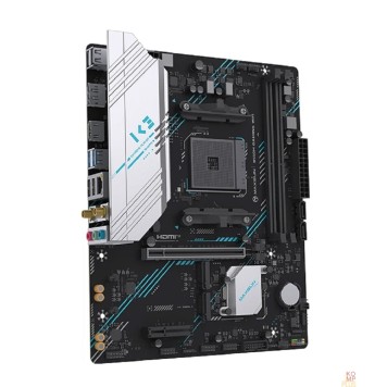 Материнская плата MAXSUN MS-B550M GAMING WIFI (Socket AM4, mATX, 2*DDR4, VGA/HDMI, 2*SATA3, 2*M.2, 1*PCIEx16/1*PCIEx4, 4*USB 2.0, 2*USB 3.2 Gen1, Wi-Fi 5,  LAN 1*1G, RTL)-2