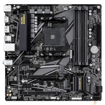 Материнская плата Gigabyte B550M DS3H R2 {AM4 AMD B550 4xDDR4 mATX }  -1