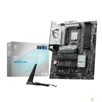 Материнская плата Материнская плата MSI B860 GAMING PLUS WIFI Soc-1851 Intel B860 4xDDR5 ATX AC`97 8ch(7.1) 5Gigabit RAID+HDMI+DP