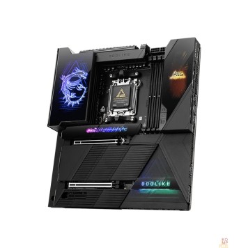Материнская плата Материнская плата MSI MEG X870E GODLIKE X870, AM5, 4*DDR5, 2*PCIEx16, 1*PCIEx4, 7*M.2, 7*TypeC, 8*USB3.2Gen2, 4*USB3.2Gen1, 4*USB2.0, 4*SATA3.0, 10G, 5G, 2*Type-C(DP), E-ATX, RTL-2