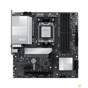 Материнская плата Материнская плата MSI PRO B850M-A WIFI SocketAM5 AMD B850 4xDDR5 mATX AC`97 8ch(7.1) 5Gigabit RAID+HDMI+DP-1